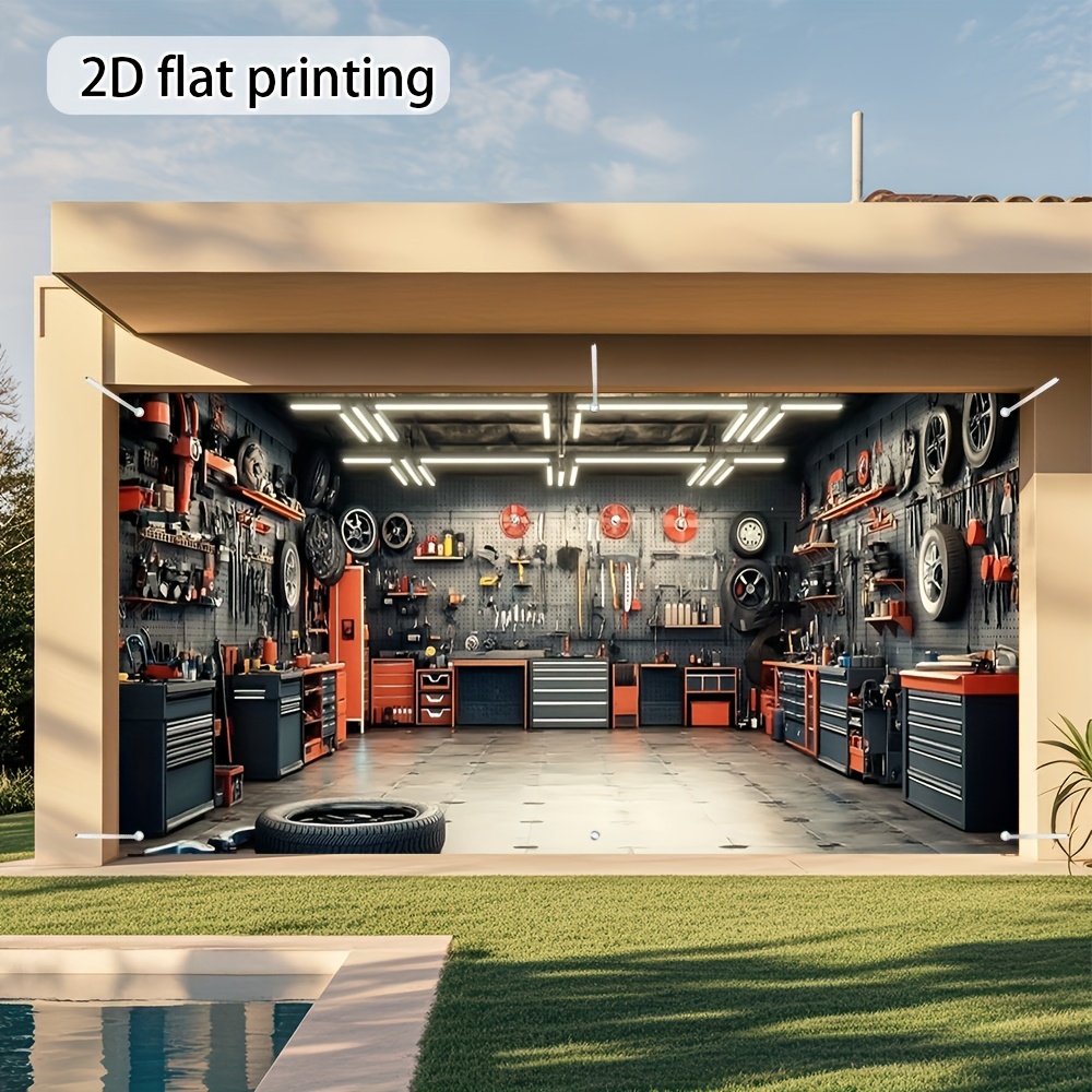 Outdoor Power For Wedding - One 2D flat-printed workshop tool banner