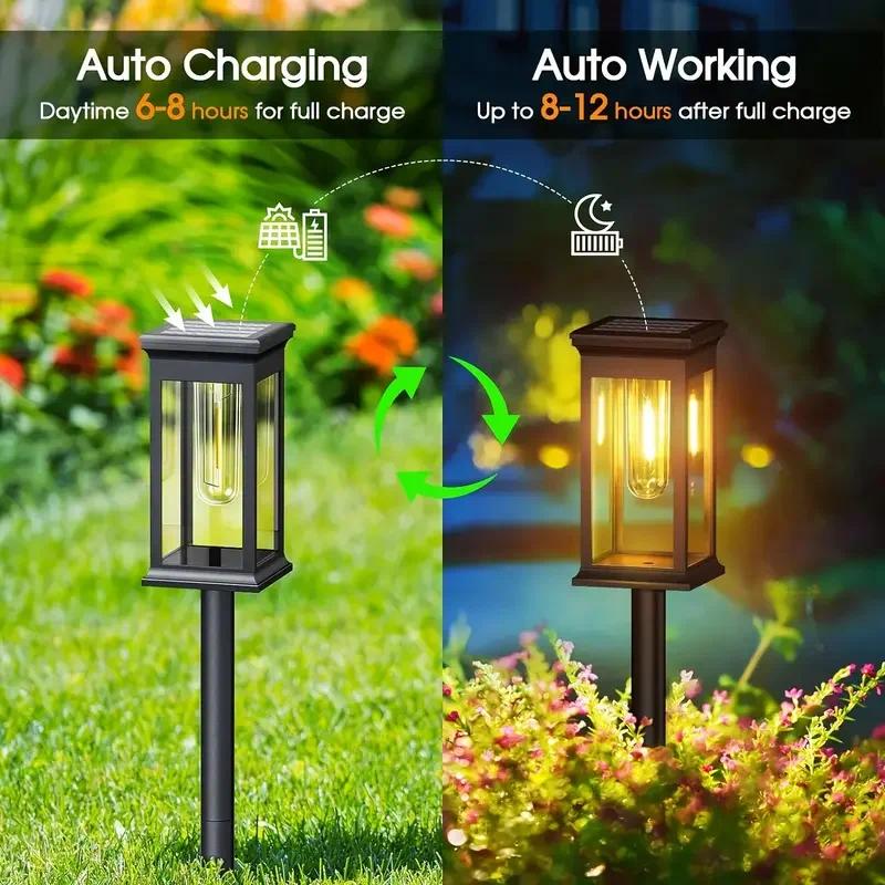 4Psc Solar Pathway Lights Sola - Outdoor Power For Wedding 评论和价格