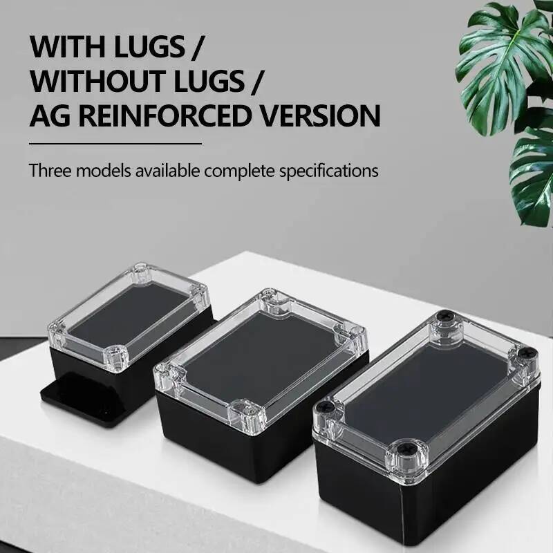 2pcs Transparent Cover Waterpr - Outdoor Power Junction Box 评论和价格