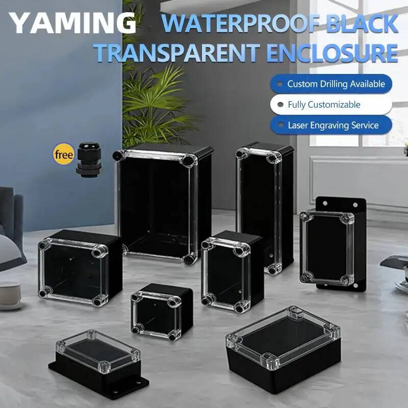 2pcs Transparent Cover Waterpr - Outdoor Power Junction Box 评论和价格