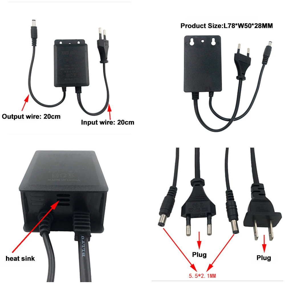 Outdoor AC 100-240V Input DC 1 - Outdoor Power Plug In 评论和价格