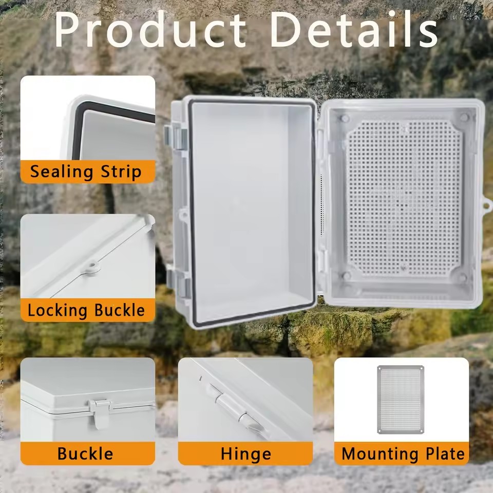 IP66 Electrical Plastic Enclos - Outdoor Power Junction Box 评论和价格