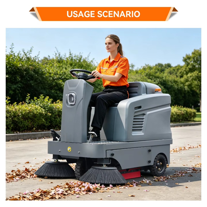 Laite Outdoor Electric Ride-On - Outdoor Power Broom 评论和价格