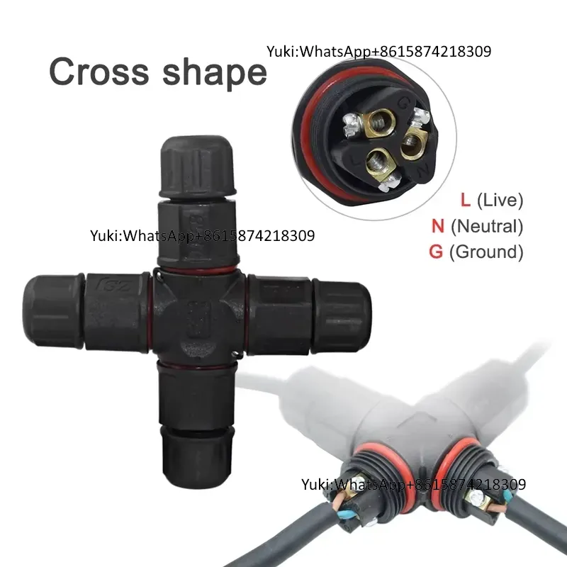 IP68 Waterproof Cable T Tap El - Outdoor Power Junction Box 评论和价格