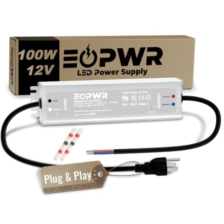 LED Driver Waterproof IP67 Pow - Outdoor Power Plug In 评论和价格