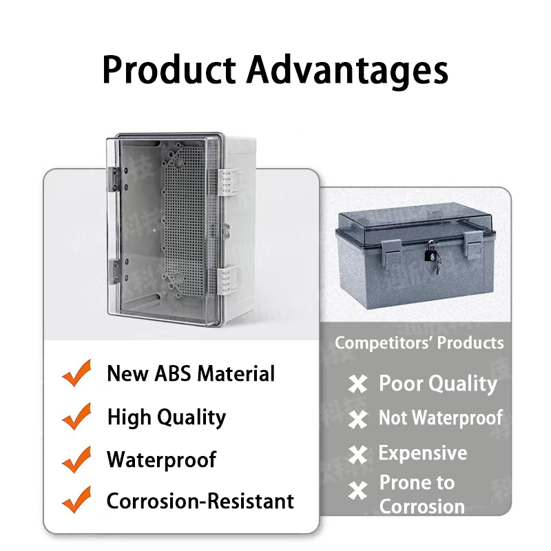 Outdoor IP66 Waterproof ABS Pl - Outdoor Power Junction Box 评论和价格