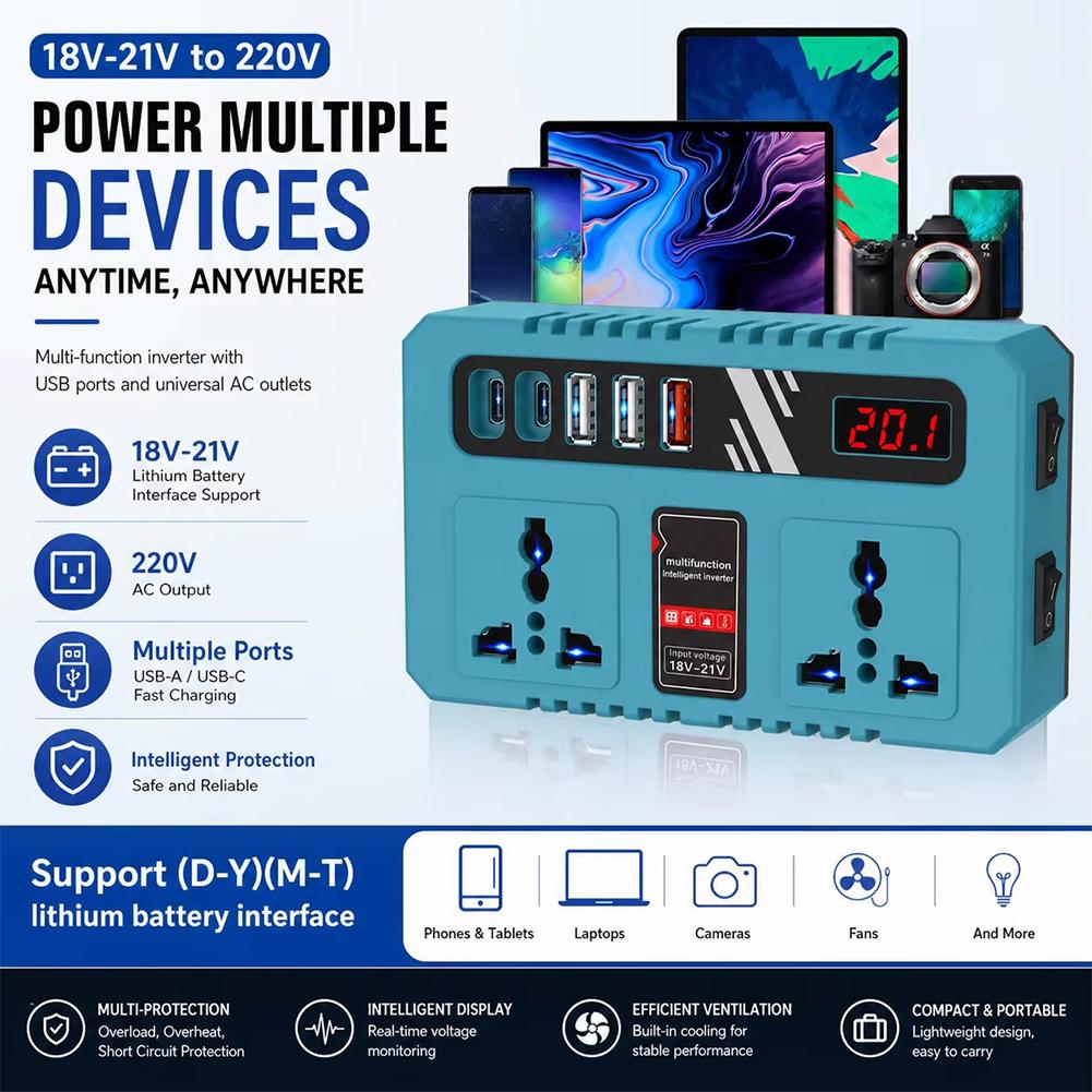 Lithium Battery Power Inverter - Outdoor Usb Power Adapter 评论和价格